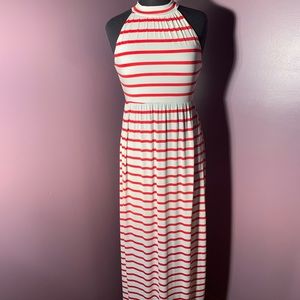 NWOT Bellamie Red and White Maxi